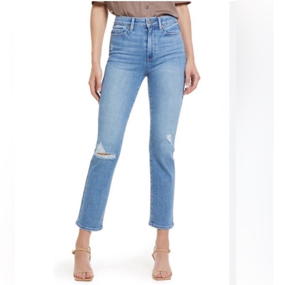 PAIGE Cindy Jeans High Rise Straight Ankle Jeans Size 26